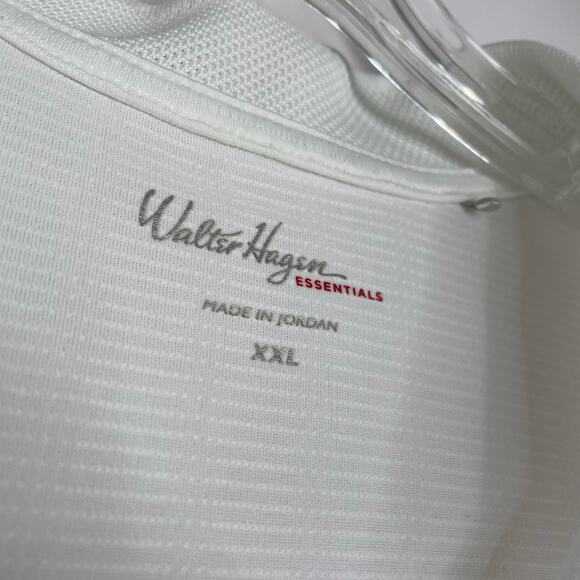 Walter Hagen Essentials White Polo Shirt Men's size XXL - Picture 6 of 11